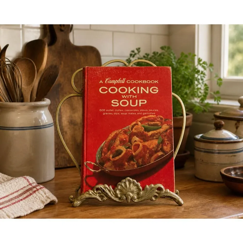 Vintgae Campbell’s Cooking With Soup Cookbook